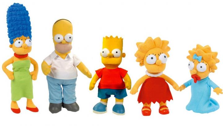 Peluches de Los Simpsons