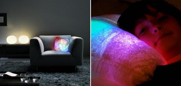 Almohadas luminosas