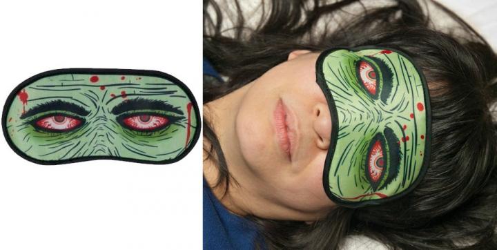 Antifaz para dormir de zombie