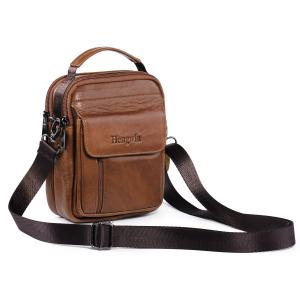 Bolso de piel para hombre