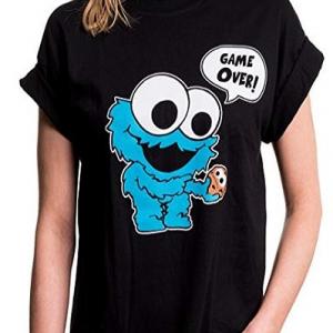 Camiseta para frikis monstruo de las galletas baby