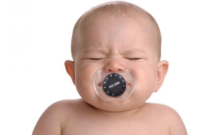 Chupete con volumen para bebés