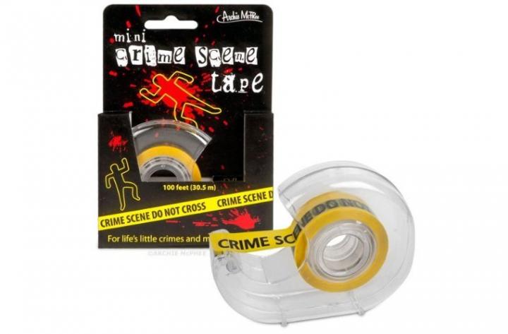 Cinta adhesiva de la &ldquo;escena del crimen&rdquo;