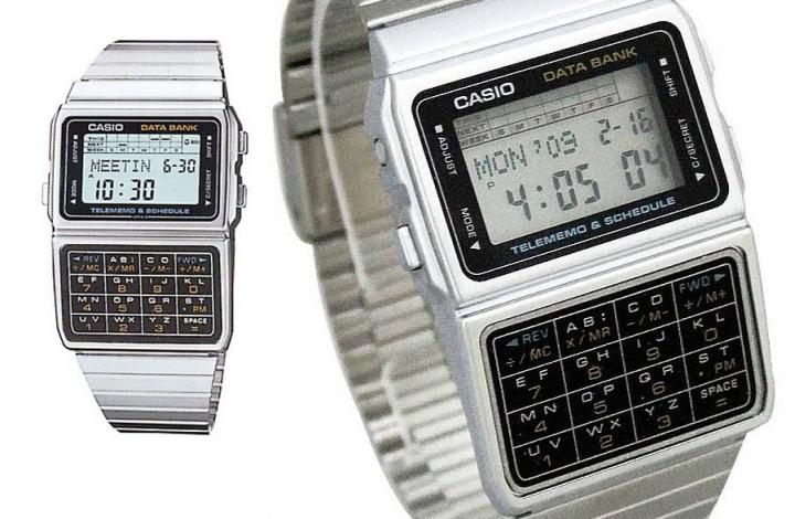 Clásico reloj calculadora de Casio