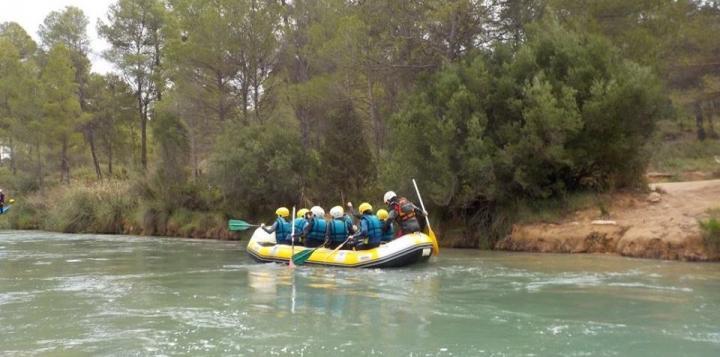 Escapadas para hacer rafting desde Valencia