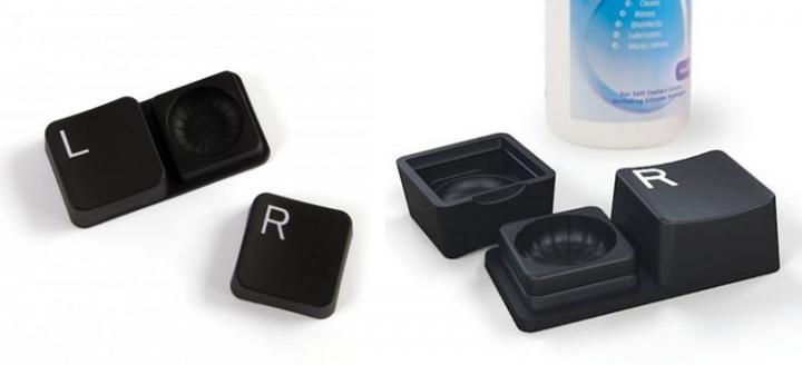 Estuche para lentillas para geeks