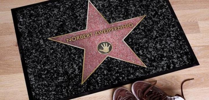 Felpudo del paseo de la fama