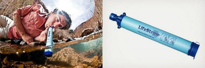 LifeStraw, palhinha que filtra água