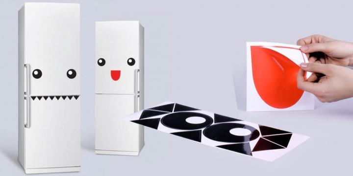 Fridge Monster, vinilos para la nevera