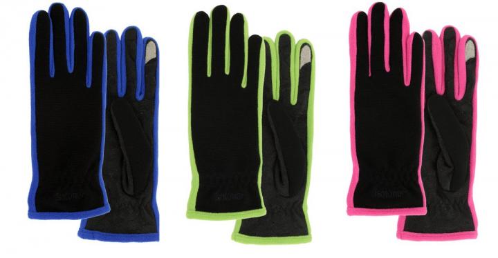 Guantes de mujer para pantallas t&aacute;ctiles