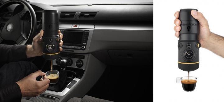 Handpresso Auto, m&aacute;quina de caf&eacute; para el coche