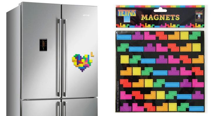 Imanes para la nevera Tetris