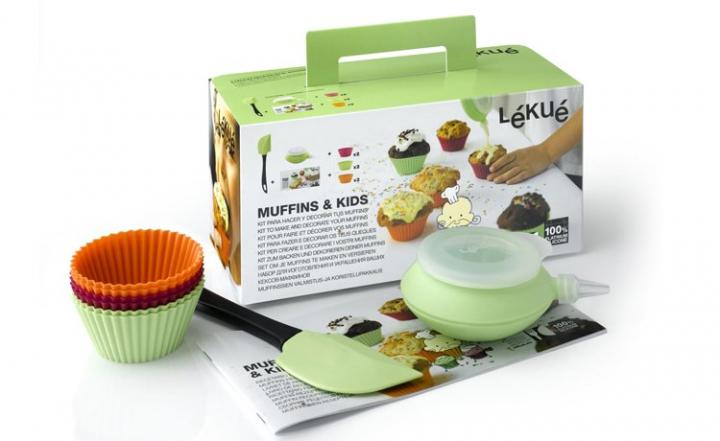 Kit de preparación de muffins para niños