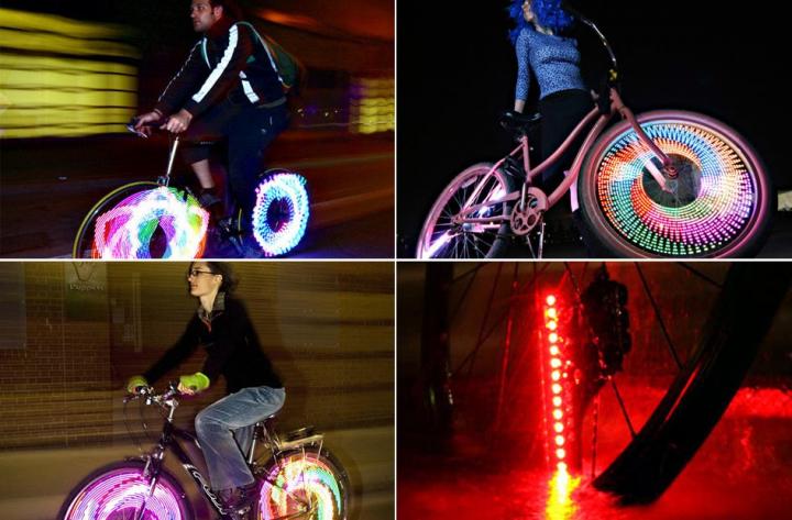 Luces LED para la bicicleta