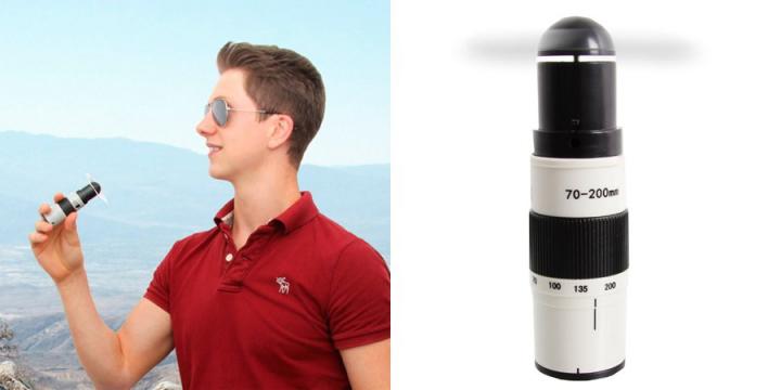 Mini ventilador objetivo Canon