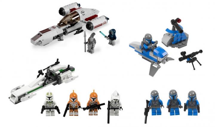 Pack de Lego de Star Wars