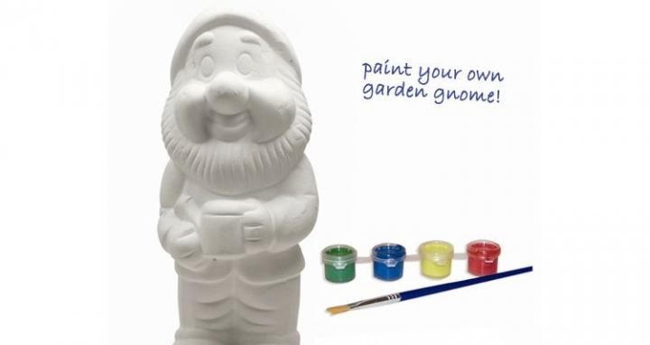 Pinta tu propio gnomo de jard&iacute;n