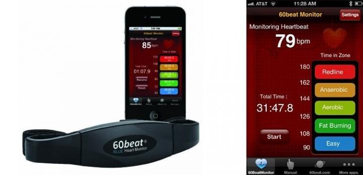 Pulsómetro bluetooth para iPhone y Android