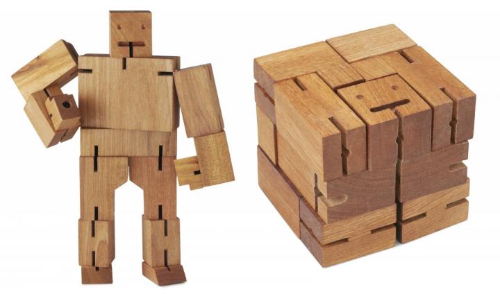 Puzzle de madera Cubebot
