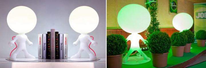 Regalos de decoraci&oacute;n: l&aacute;mpara de mesa Spacewalker