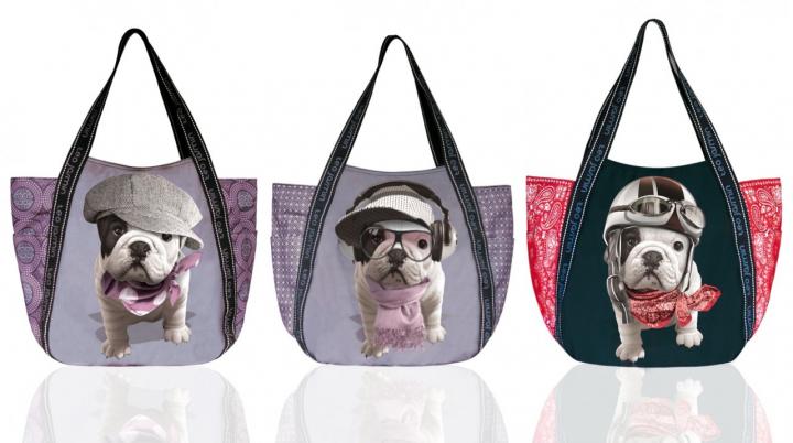 Regalos prácticos. Bolsos para las amantes de los perros