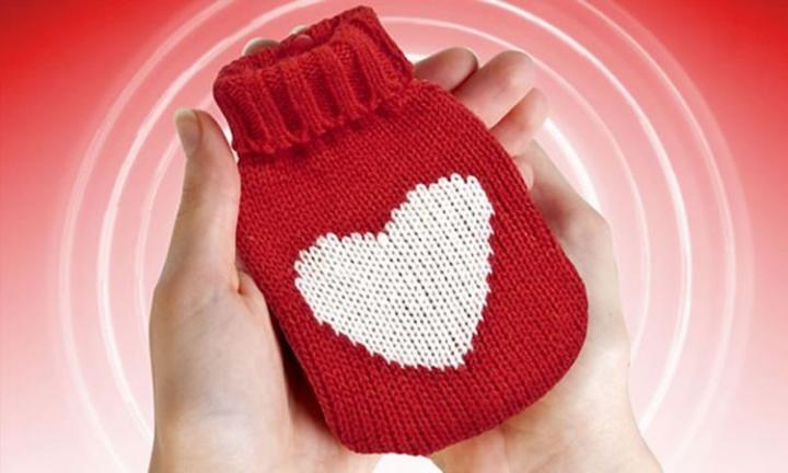 Regalos de San Valentín: mini bolsa de corazón