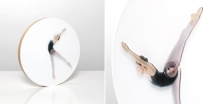 Reloj de pared Time Is Dancing