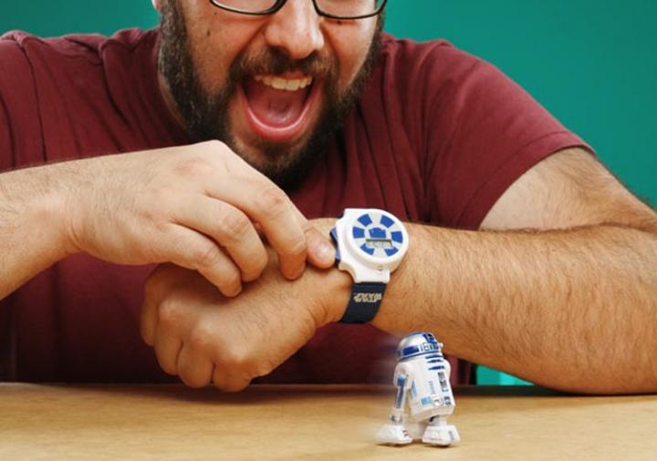 Reloj radio control de Star Wars