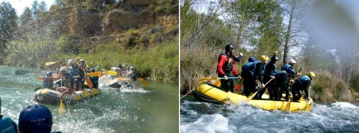 Ro para hacer rafting en Madrid