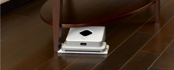 Robot de limpieza para suelos de madera