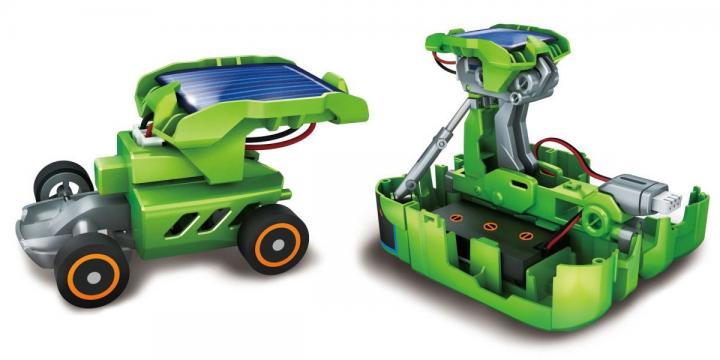 Robot solar transformable