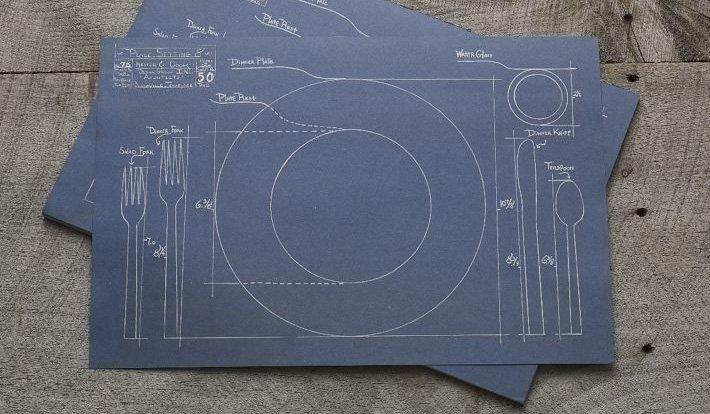 Salvamanteles con dise&ntilde;o arquitect&oacute;nico