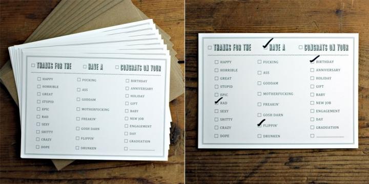 Tarjetas para todas las ocasiones