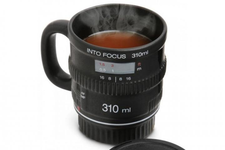 Taza objetivo de c&aacute;mara
